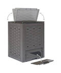 immagine-6-toomax-compostiera-da-giardino-in-rattan-300l-antracite-ean-8009371065016