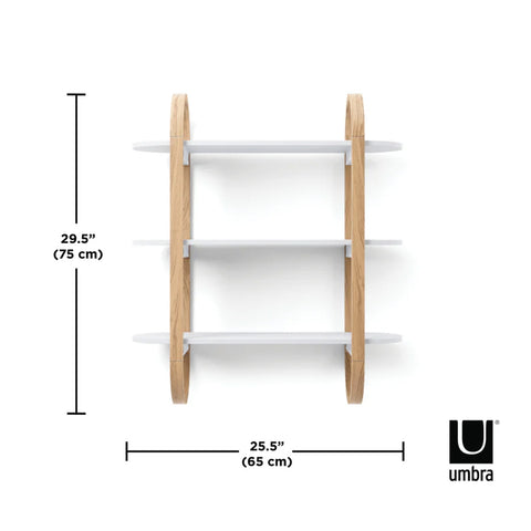 immagine-6-umbra-mensola-da-parete-3-ripiani-in-legno-bianco-ean-028295357784