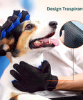 pride groom guanto morbido per tolettatura cani e gatti con cinturino regolabile ean 5053249270319