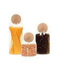 avilia barattoli in vetro con tappo in sughero da 1000 800 e 500 ml resistenti ean 8056819053555