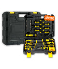 daimann set cacciaviti magnetici professionali 43 pezzi con valigetta kit giraviti con magnetizzatore e smagnetizzatore punte antiscivolo e impugnatura ergonomica ean 8056590070451