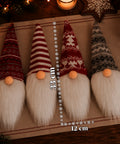 saint joy copribottiglia natalizio gnomi set 4 pezzi con cappello in lana ean 8050043127945