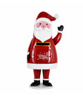 saint joy dear santa statua babbo natale porta lettere in metallo sportello ad apertura manuale altezza 545 cm dimensioni 28x19x545 cm ean 8050043127785