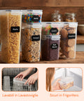 avilia home contenitori ermetici alimenti set 24 pezzi di diverse dimensioni con etichette ean 8052879011306