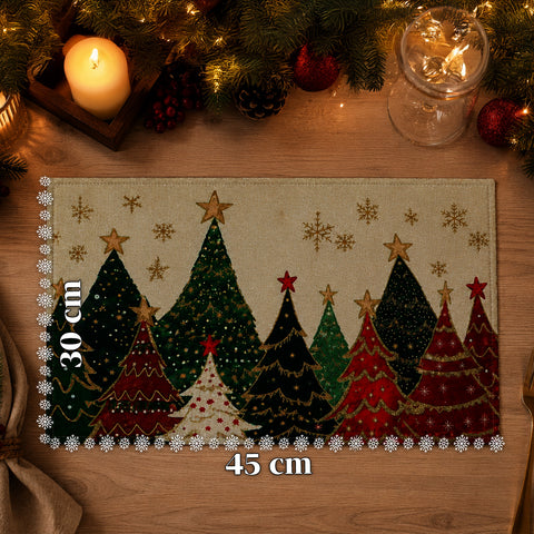 saint joy tovagliette natalizie set 4 pezzi 30x45 cm 2 fantasie ean 8050043128089
