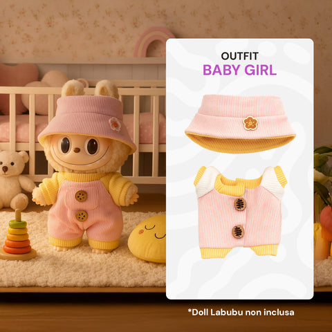 Set 5 Outfit per Bambole 17 cm– Abiti Tematici Vari Stili