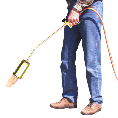 Gasbrenner 70cm mit ø60mm Brenner und Schnellhebel für den professionellen Einsatz
