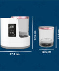Pulitore Pennelli 3 in 1 Elettrica Automatica con Lavaggio e Asciugatura