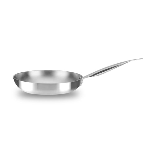 Hohe, ausgestellte Aluminiumpfanne mit Edelstahlgriff – Verschiedene Größen