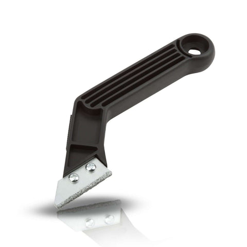 Fugenreiniger mit abgewinkeltem Kopf und ergonomischem Griff