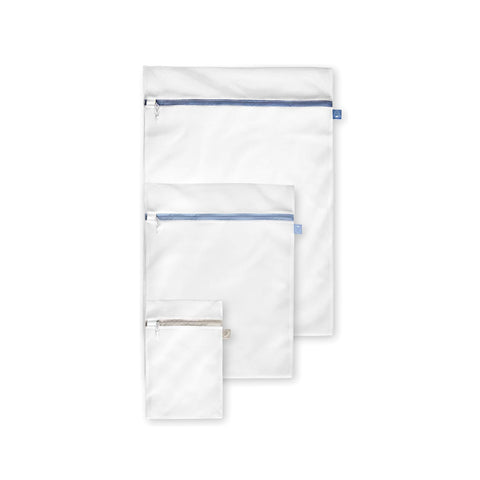 3-teiliges Wäschesack-Set aus Nylon für Waschmaschine und Trockner, wiederverwendbar