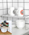 Avilia Set 3 Scaffali Richiudibili Salvaspazio Multiuso Design Compatto e Pieghevole Bianco Ean 8056819050189