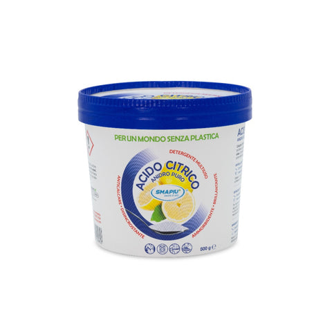 Reine wasserfreie Zitronensäure 500g für natürliche Reinigung, Waschmaschine und DIY-Kosmetik