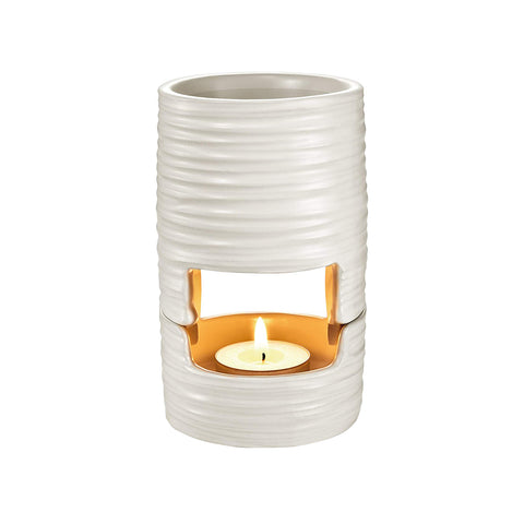 Aroma-Diffusor aus glasierter Keramik Weiß Kompaktes und raffiniertes Design