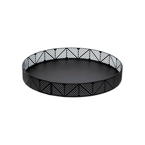 Runder Ablagekorb aus Metall 30cm