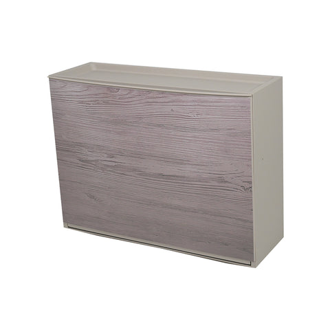Schuhschrank Iml Wood Wandmontage 16x51,5x39cm Taubengrau
