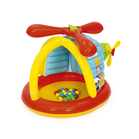 Aufblasbarer Hubschrauber mit Bällen 155x102x91cm