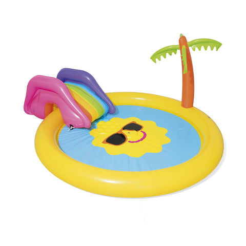 Planschbecken Sonne mit Rutsche +2 Jahre 237x104cm