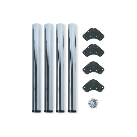 Set mit 4 verstellbaren Tischbeinen, D. 60x830-850mm
