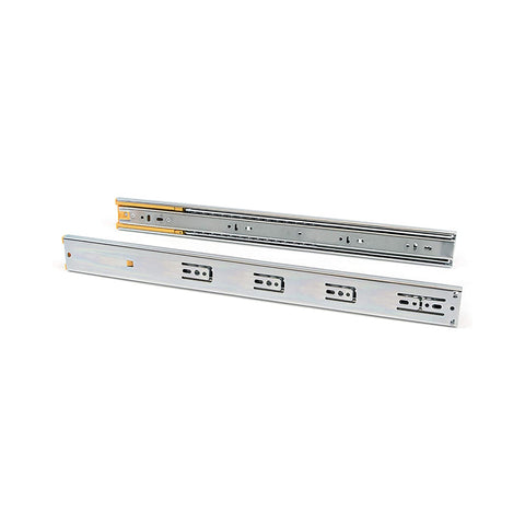 Set mit 5 Schubladenschienen, Kugelauszug, 550mm