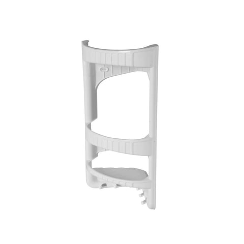 Duschablage Eckregal 3 Etagen Kunststoff Weiß 28x17,5x45cm