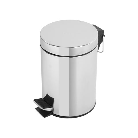 Badezimmer-Mülleimer aus Edelstahl 3l