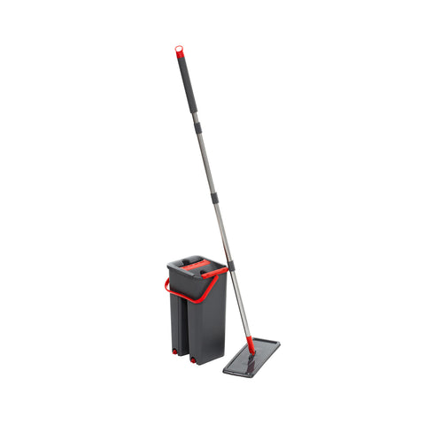 Fast Mop Set Eimer Wischmopp und 2 Mopps 4L