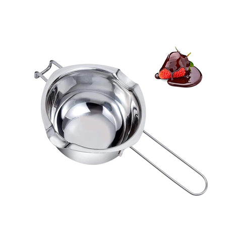 Bain-Marie-Topf aus Edelstahl, ideal für Wachs und Schokolade, 14 cm