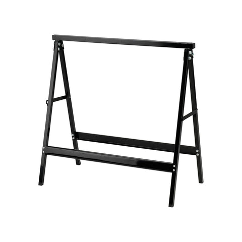 Cavalletto per Carichi fino a 100 kg  76x37x78 cm Nero