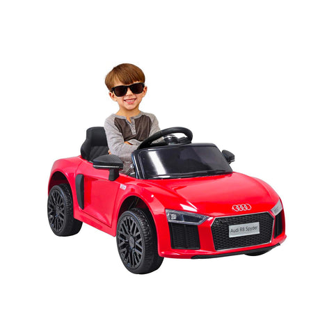 Elektroauto Audi R8 Spyder Rot 12V 4,5Ah 106x60x41cm