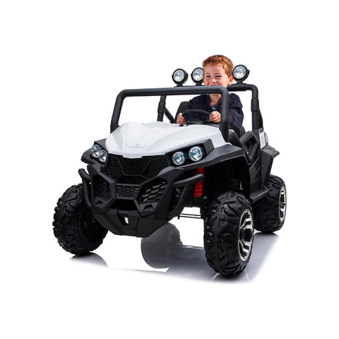 Elektroauto Raptor Geländewagen Weiß 12V 4,5Ah 109x68x76cm