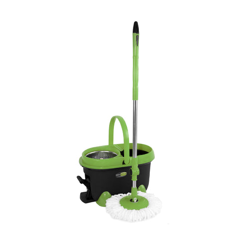 Wischmopp mit Schleuderfunktion 360° zum Waschen und Trocknen