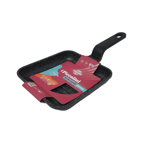 Mini-Grillpfanne quadratisch für Induktion 14x14cm