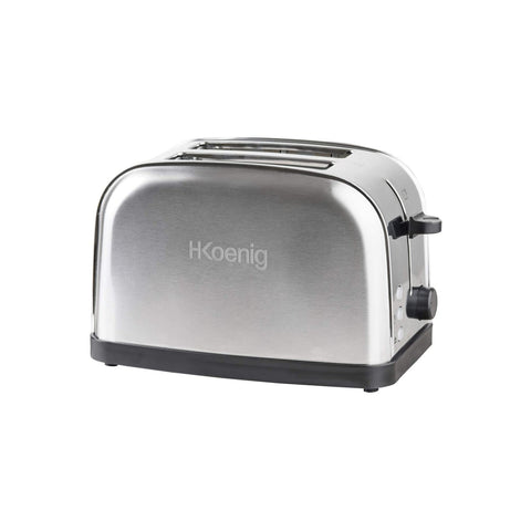 Toaster 2 Schlitze Edelstahl 850W