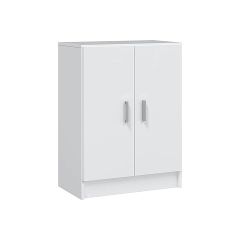 Niedriger Holzschrank mit 2 Türen 59x80x37cm