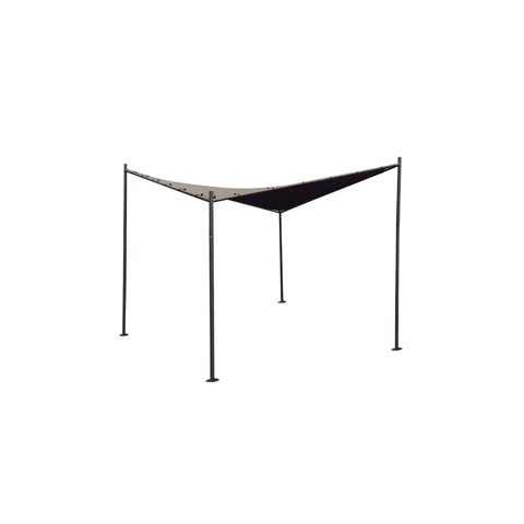 Pavillon aus Stahl 3x3x2,7m