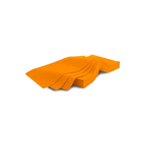 100er Set TNT-Tischdecken Orange Monouso 140x140cm