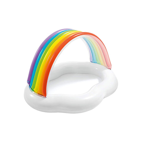 Baby-Planschbecken Regenbogen 142x119x84cm
