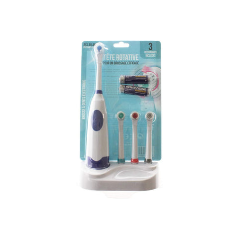 Set elektrische Zahnbürste und 4 Ersatzköpfe