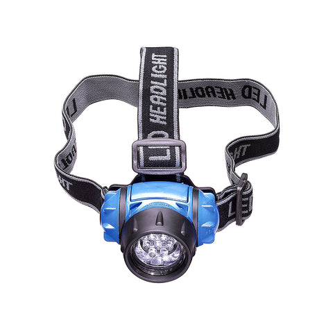 Lampada Frontale 7 Led A Batterie