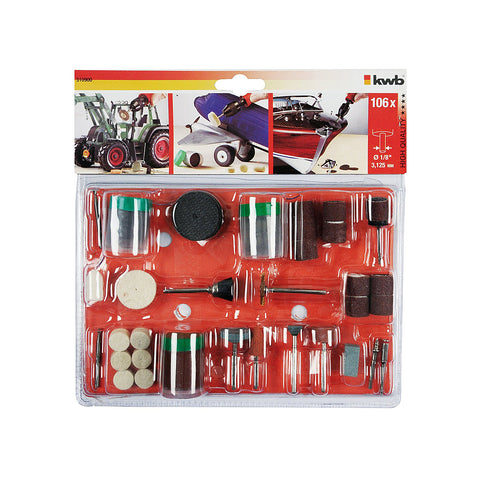Set 106 Utensili Per Smerigliatrice