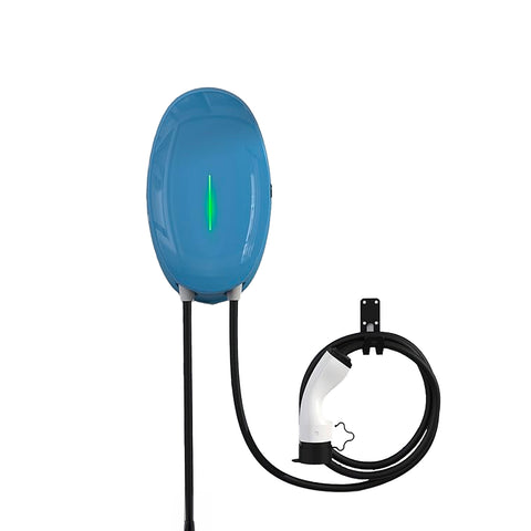 Tragbare Ladestation für Elektrofahrzeuge mit Gehäuse 6-16A 5m