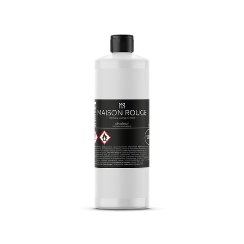 Zertifiziertes Bioethanol in der 1-Liter-Flasche