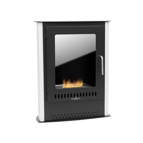 Bioethanol-Standkamin Luna Weiß