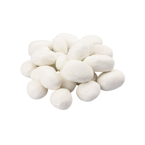 Set 24 Ciottoli Calipso Bianco