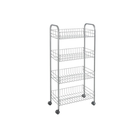 Zerlegbares Regal mit 4 Etagen 41x23x84cm