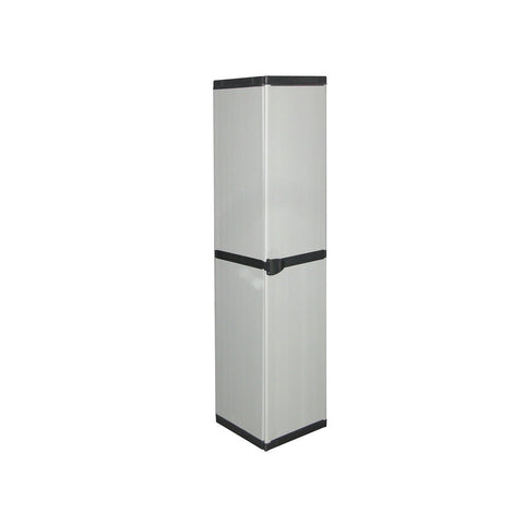 Hoher Schrank mit 1 Tür und 1 Einlegeboden 34x40x165cm