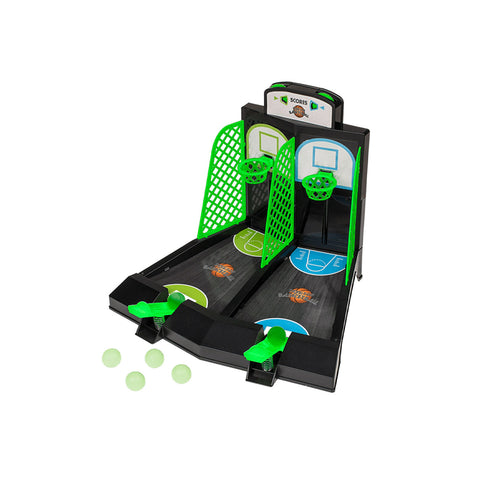 Mini Gioco Da Tavolo Basketball Fluorescente A 2 Giocatori