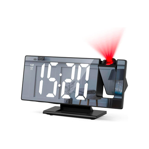 LED-Spiegeluhr, gemischte Tönung