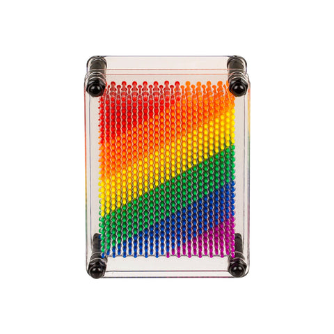 Pin Art Mobiles Nagelbrett Regenbogen Pride Skulptur 12x9cm